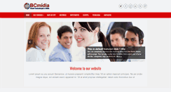 Desktop Screenshot of bcmidia.com.br